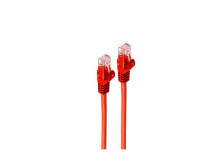 shiverpeaks Câble patch Cat. 6A, U/UTP, 20,00 m, rouge