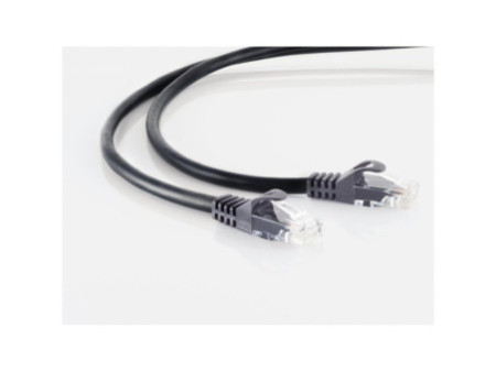 shiverpeaks Câble patch Cat. 6A, U/UTP, 25,00 m, noir