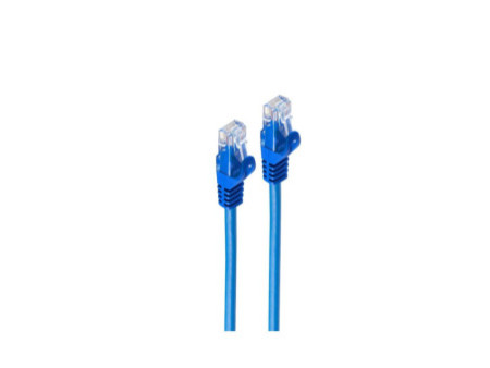 shiverpeaks Câble patch Cat. 6A, U/UTP, 30,00 m, bleu