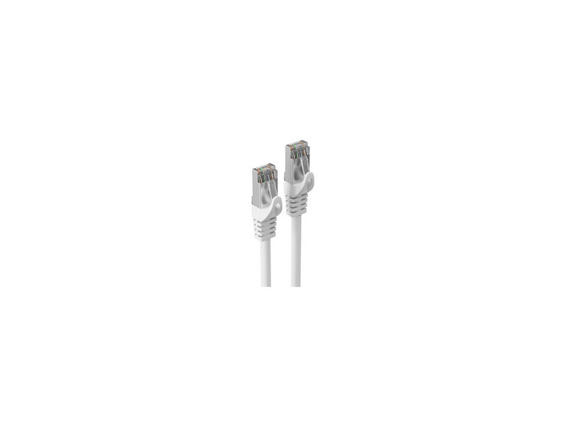 shiverpeaks Câble patch Cat. 6A, U/UTP, 30,00 m, blanc