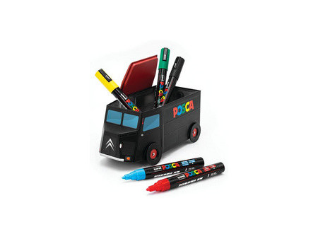 POSCA Marqueur à pigment PC5M, set collecteur 'TRUCK 03'