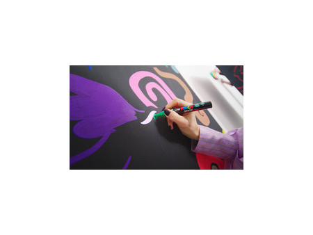 POSCA Marqueur à pigment PC-5BR BRUSH, étui de 8, assorti