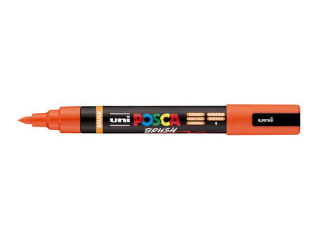POSCA Marqueur à pigment PC-5BR BRUSH, gris