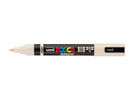 POSCA Marqueur à pigment PC-5BR BRUSH, noir