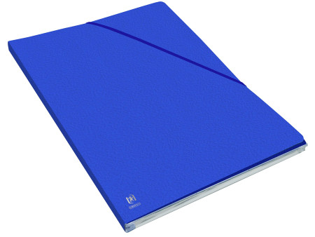Oxford Chemise à élastique EUROFOLIO+ ALPINA, A4, bleu
