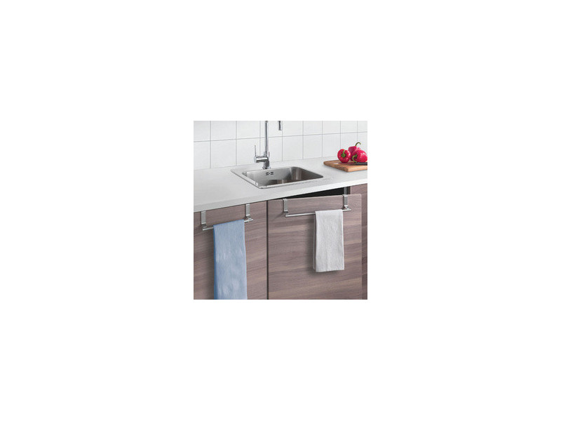metaltex Porte-serviette, extensible, inox