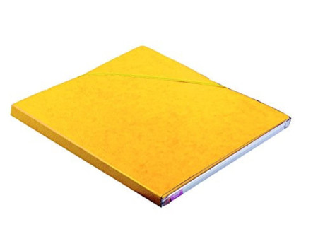 Oxford Chemise à élastique EUROFOLIO+ ALPINA, A4, jaune