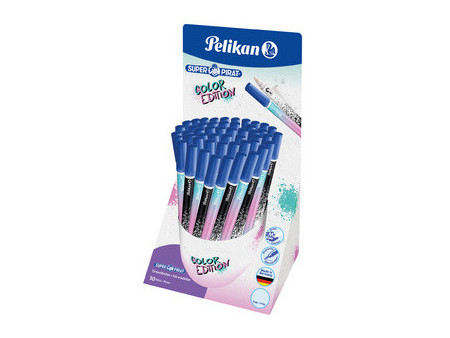 Pelikan Effaceur Super Pirat Color Edition, présentoir