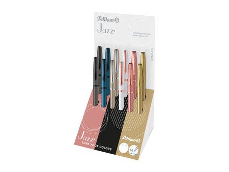 Pelikan Stylo à bille Jazz Noble Elegance, présentoir de 12