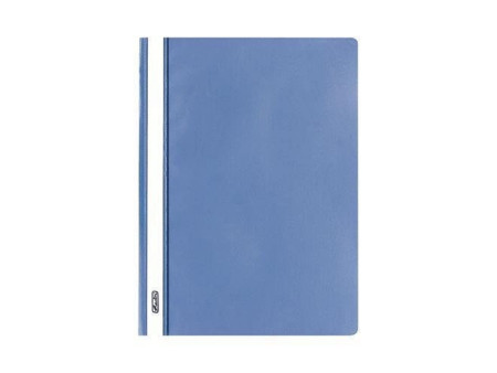 herlitz Chemise à lamelle, A4, en film PP, bleu