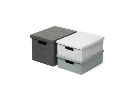 NHG Boîte de rangement VEGA FELT STORAGE, L, gris clair