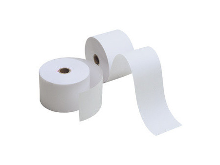 Kores rouleaux thermiques, 80mm x 44m x 12mm,sans bois,blanc