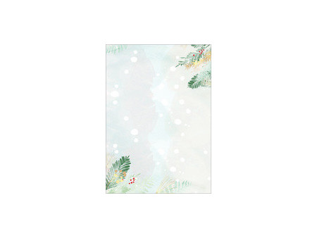 sigel Papier à motif de Noël 'Candlelight Cheer', A4