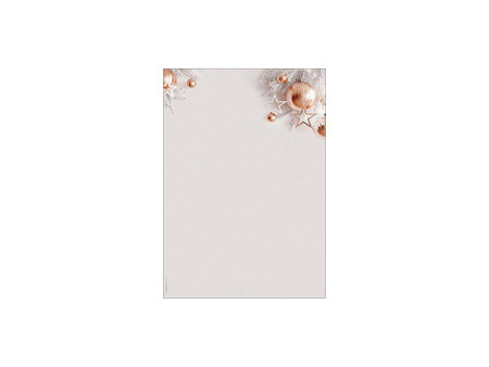 sigel Papier à motif de Noël 'Candlelight Cheer', A4
