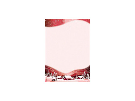 sigel Papier à motif de Noël 'Candlelight Cheer', A4