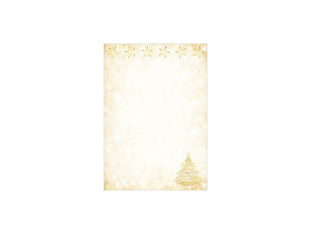 sigel Papier à motif de Noël 'Candlelight Cheer', A4
