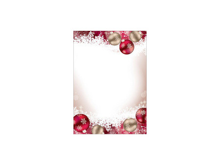 sigel Papier à motif de Noël 'Candlelight Cheer', A4