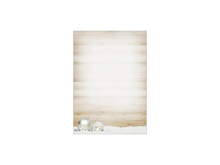 sigel Papier à motif de Noël 'Candlelight Cheer', A4