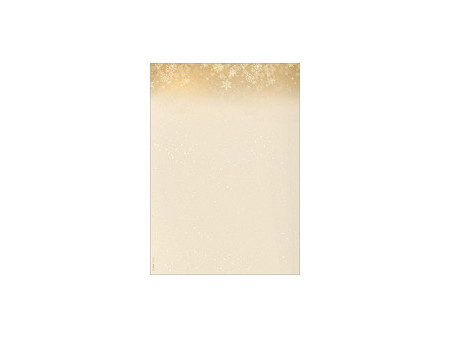sigel Papier à motif de Noël 'Rustic White', A4