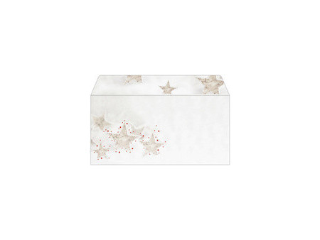 sigel Enveloppe à motif de Noël 'Rustic White', DL