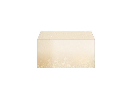 sigel Enveloppe à motif de Noël 'Rustic White', DL
