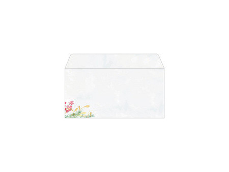 sigel Enveloppe à motif de Noël 'Rustic White', DL