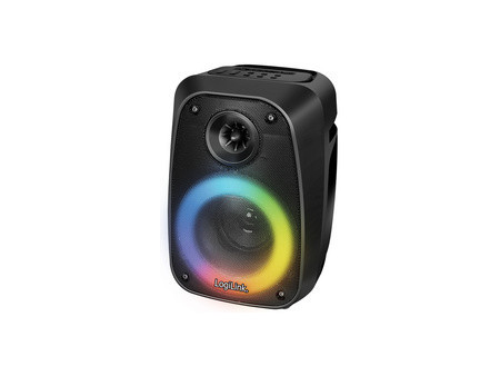 LogiLink Haut-parleur BT 5.0 TWS, 5 égalisations, noir
