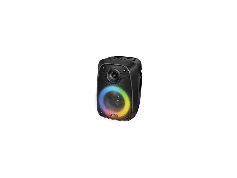 LogiLink Haut-parleur BT 5.0 TWS, 5 égalisations, noir