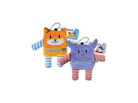 ROTH Figurine en peluche 'ABC Freunde', en présentoir