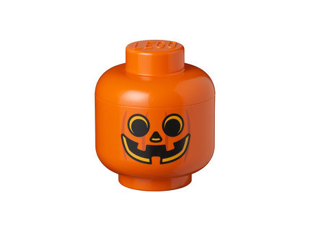 LEGO Boîte en forme de tête STORAGE HEAD ZOMBIE, L, gris