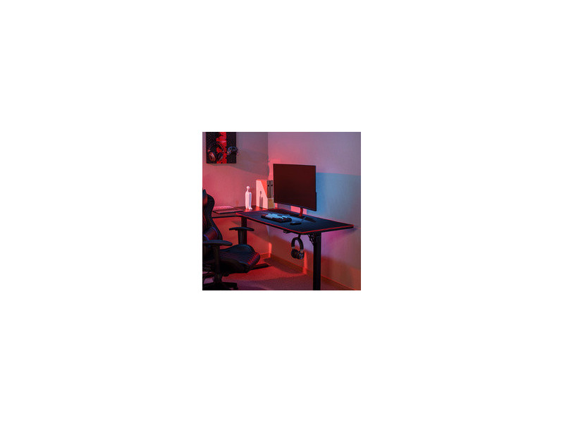 LogiLink Tapis de souris pour jeux vidéo XXXL, noir