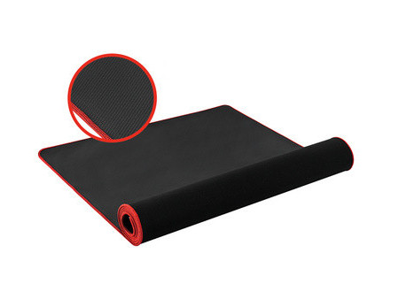 LogiLink Tapis de souris pour jeux vidéo XXXL, noir