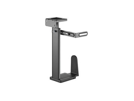 LogiLink Support pour ordinateur, sous table ou mural, noir