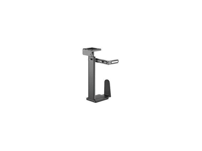LogiLink Support pour ordinateur, sous table ou mural, noir