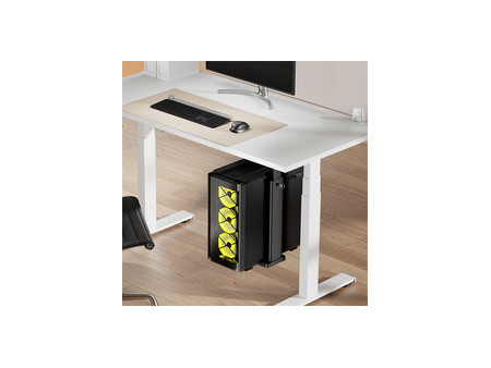 LogiLink Support pour ordinateur, sous table ou mural, noir