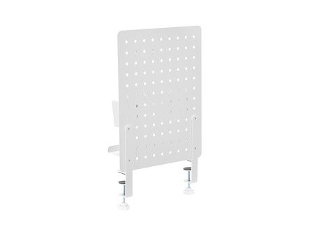 LogiLink Organiseur de bureau avec panneau perforé, blanc