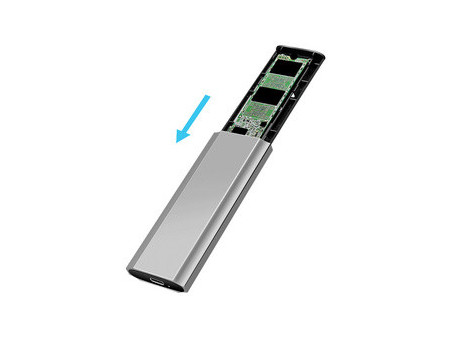 LogiLink Boîtier USB 3.2 pour disque dur, SSD, 10Gbps