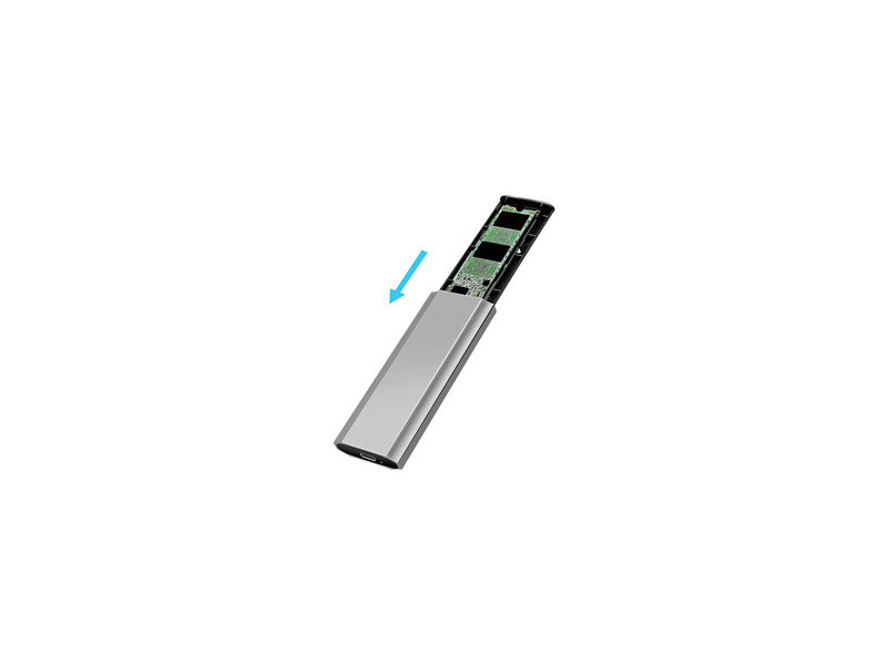 LogiLink Boîtier USB 3.2 pour disque dur, SSD, 10Gbps