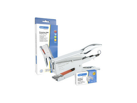 RAPESCO Agrafeuse pince Porpoise ONE, chromée
