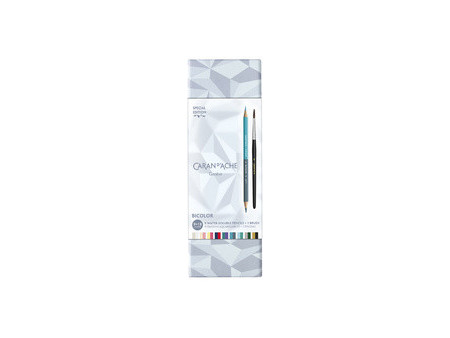 CARAN D'ACHE Crayons de couleur BICOLOR ALPINE FROST, set