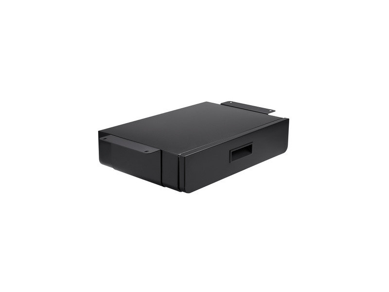 LogiLink Tiroir de bureau sous table, noir