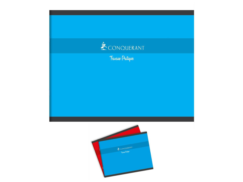 CONQUERANT SEPT Cahier travaux pratiques, uni, 220 X 170 mm