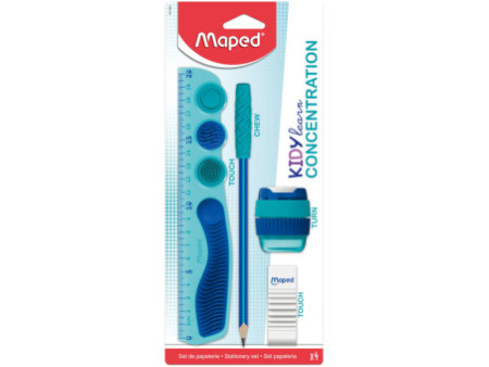 Maped Kit KIDY learn CONCENTRATION, 4 pièces, carte blister