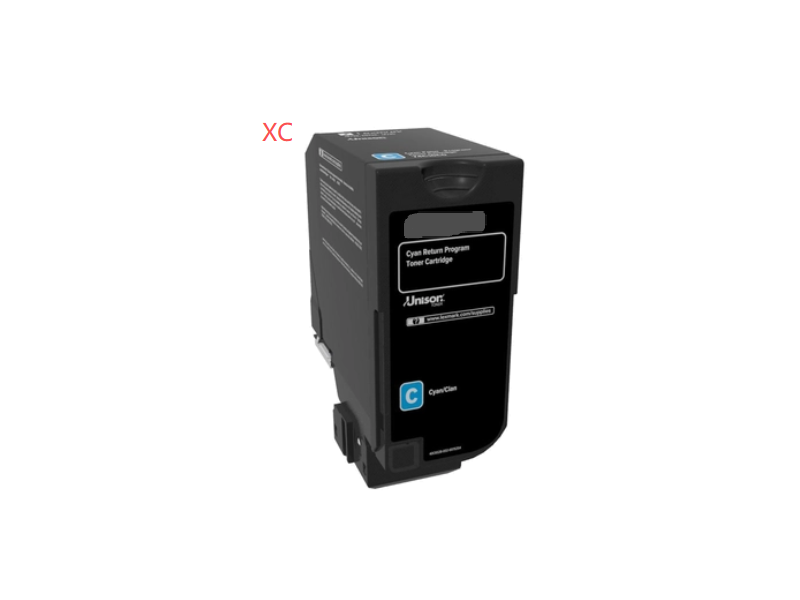 Toner compatible Lexmark 75M2XC0 - Cyan - 11.700 pages