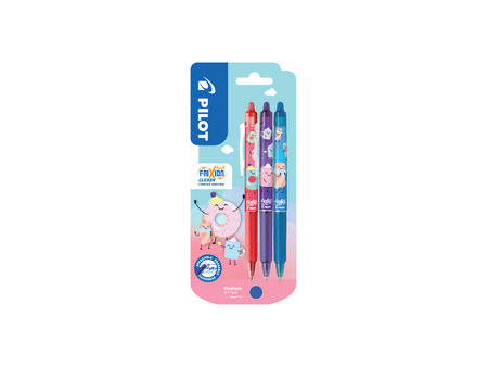 PILOT Stylo roller FRIXION BALL CLICKER 07 Fancy Winter