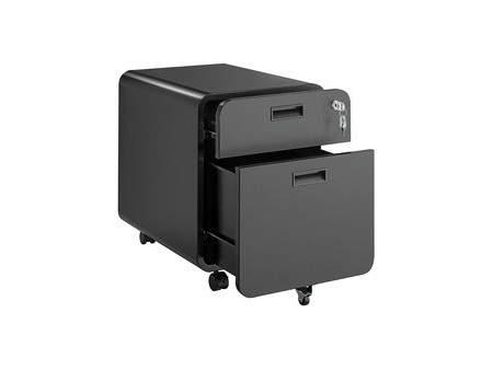 LogiLink Caisson mobile, 2 tiroirs, noir