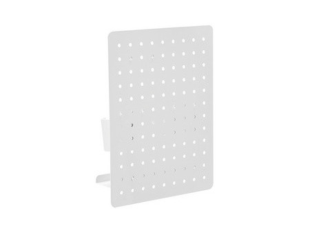 LogiLink Organiseur de bureau avec panneau perforé, blanc