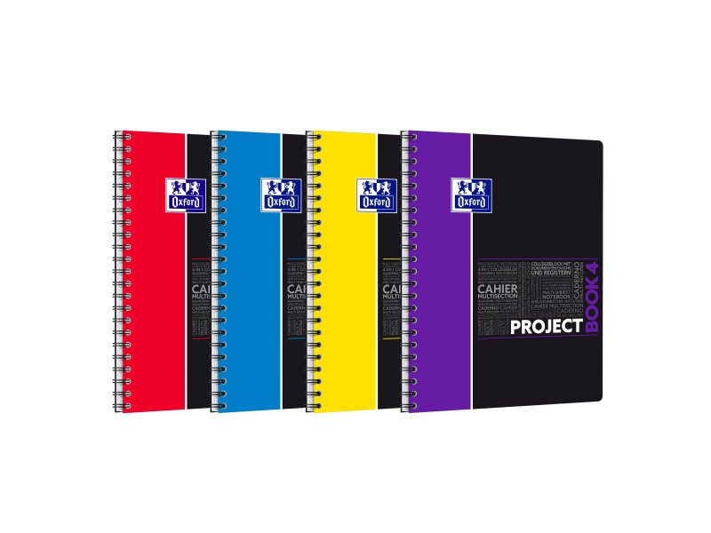 Oxford Etudiants Cahier 'PROJECTBOOK', A4+, seyès