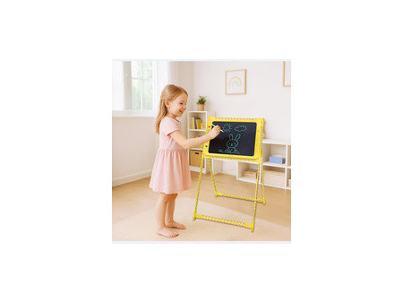 LogiLink Ardoise LCD pour enfants, 19 pouces, jaune