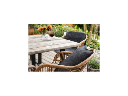 Montandor Coussin chauffant à infrarouge, gris foncé